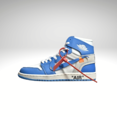 Air Jordan 1 Retro High - Off-White University Blue
