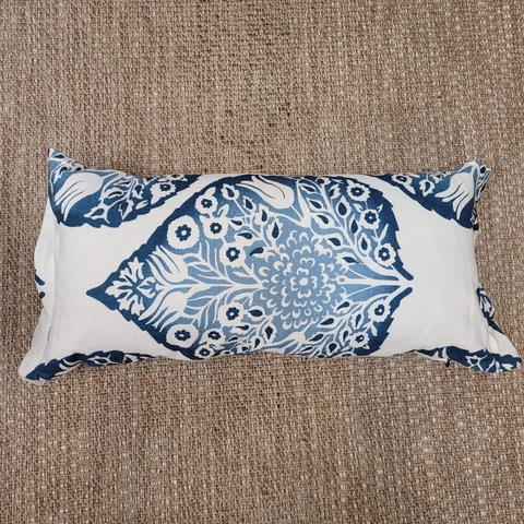 Almofada Cheia Lotus Denim 50x30