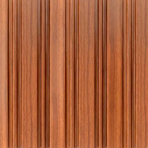 Painel Ripado Interno de Poliestireno Mogno – Barra de 2,85M - comprar online
