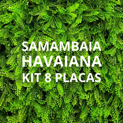 Kit 8 placas – 2m² (Samambaia Havaiana) - Jardim Vertical Artificial - comprar online