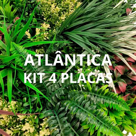 Kit 4 placas – 1 m² (Atlântica) - Jardim Vertical Artificial - comprar online