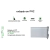 Kit 05 Barras Rodapé PVC 15cm Frisado - Lizt