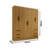 Roupeiro RP-2060, 100% MDP, 161,5cm - Rei Móveis - loja online