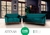 Conjunto Atenas 2x3 Lugares - Malu