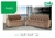 Conjunto Avelã 2x3 Lugares - Malu