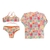 Bikini Peixote Kids com Camiseta | TAM 10 anos