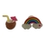Par de Pins para Crocs