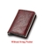 Imagem do DIENQI Carbon Fiber Card Holder Wallets Men Brand Rfid Black Magic Trifold Leath