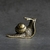 Tea Pet Snail Ornament Retro Pure Copper Mini Snail Ornament Antique Brass Anima - comprar online