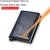 DIENQI Carbon Fiber Card Holder Wallets Men Brand Rfid Black Magic Trifold Leath - comprar online