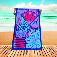Lona playera floral