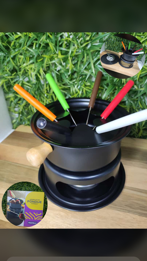 Aparelho De Fondue 13 Peças Fratelli