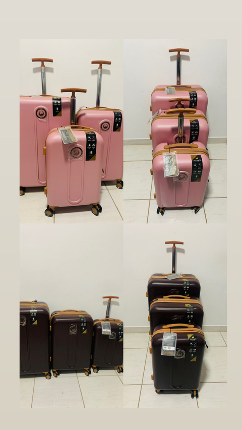 KIT TRIO MALA DE VIAGEM