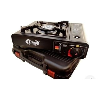 Fogão portátil fogareiro a gás Idea com maleta