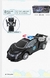 Carrinho policie robo transformes bate e volta com luzes