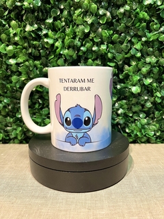 Caneca Personalizada Stitch frente e verso - comprar online