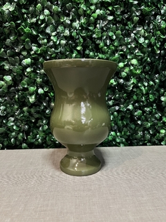 Cuia Taça Madeira Imbuia - Verde Militar - comprar online