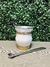 Kit Tereré - Branco com Dourado - comprar online