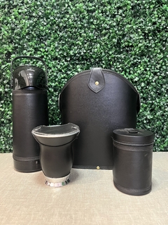 Kit Mateira 5 peças - Térmica 1L - Preto - comprar online