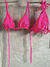 Top Biquíni Cortininha Rubí Pink - loja online