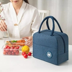 Bolsa Térmica Com Bolso Externo Prática Para Marmita Viagem - Entrega Rápida Venda Nacional - loja online