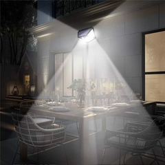 DAFUSHOP Luminária Solar Sensor De Presença 100 Leds Quintal Segurança iluminação externa ENVIO RÁPIDO - comprar online