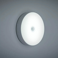 Luminaria Sensor De Presença e Movimento Led Luz Noturna Inteligente Sem Fio Recarregável Usb Casa Decoração - Entrega Rápida - comprar online