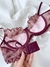 Conjunto Rubi - Vinho com Nude - loja online