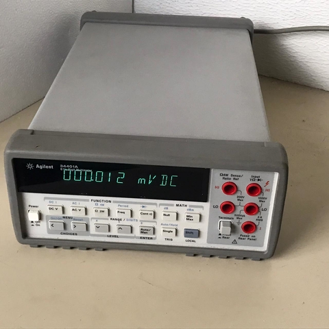 MULTÍMETRO DIGITAL AGILENT 34401A SEMI-NOVO