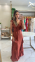VESTIDO BABADO - silhueta