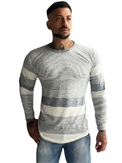 Sweater Hombre Entallado Slim Fit Greyto Slim Two Two Two®