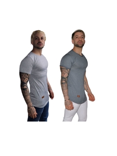 Pack X2 Remerones Hombre Entallados Long Slim Fit - Two Two Two® | Indumentaria