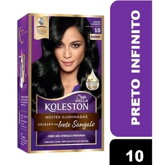 Tinta de Cabelo Koleston Wella 10 Preto Infinito