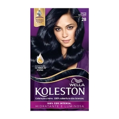 Tinta de Cabelo Koleston Wella 28 Preto Azulado