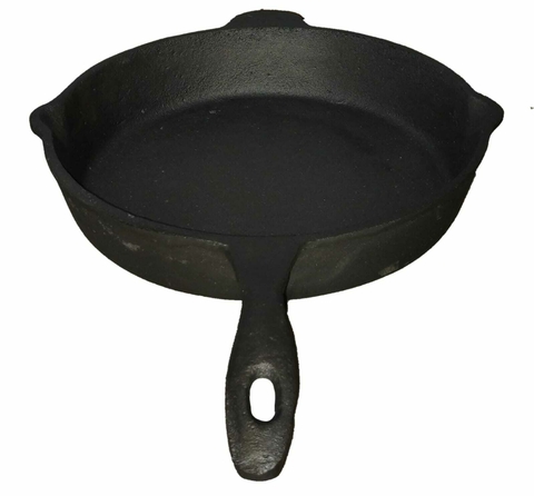 Sarten De Fundición De Hierro De 28 Cms Con Mango Hierro