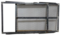 Imagen de Portabandejas Doble/parrila Plegable Horno De Barro 64x43cms