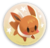 Botton Evolução da Eevee - Pokemon 4,5cm broche com chaveiro - loja online