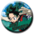 Imagem do Botton Boku no hero - My hero academia 4,5cm broche com chaveiro