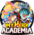 Botton Boku no hero - My hero academia 4,5cm broche com chaveiro - comprar online