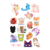 50 adesivos stickers Kawaii na internet