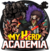 Imagem do Botton Boku no hero - My hero academia 4,5cm broche com chaveiro