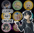 Botton Sword Art Online 4,5cm broche alfinete