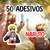 50 adesivos stickers Naruto - 3