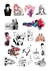 50 adesivos stickers Chainsaw Man - 2 - comprar online