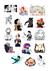 50 adesivos stickers My Hero Academia (Boku no Hero) - 2 - comprar online