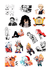 50 adesivos stickers My Hero Academia (Boku no Hero) - 3 - comprar online