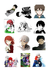 50 adesivos stickers Akagami no Shirayuki hime na internet