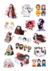 50 adesivos stickers Demon Slayer (Kimetsu no Yaiba) - 1 na internet