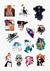 50 adesivos stickers Bleach - 1 - Narumi e Cia