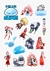 50 adesivos stickers Tensei Shitara Slime Datta Ken (Naquela Época Eu Me Reencarnei Como Um Slime) - 1 - Narumi e Cia